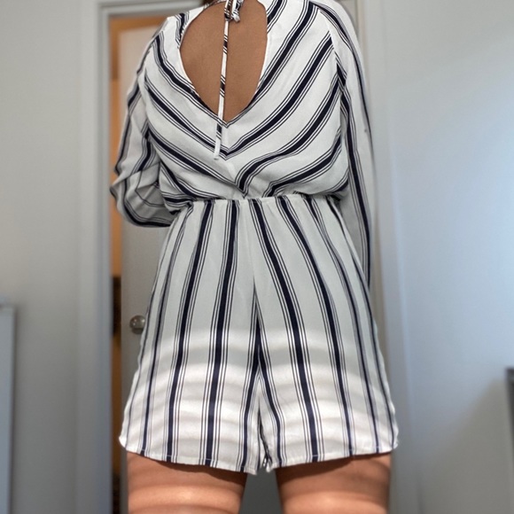 STRIPED ROMPER - Picture 2 of 4